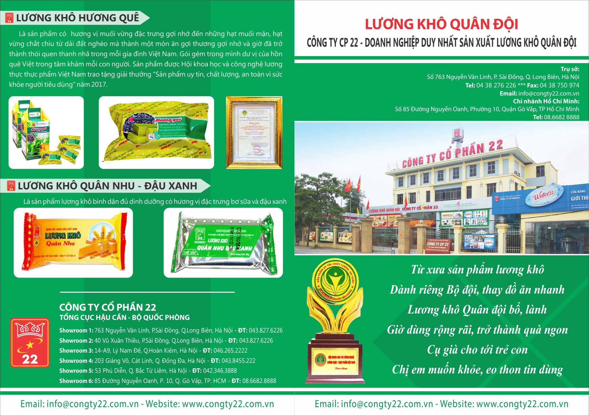 Trụ sở Công ty Cổ phần 22